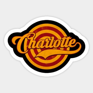 Charlotte is The Name Sticker